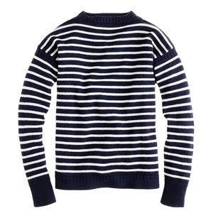 Wallace & Barnes striped Guernsey sweater